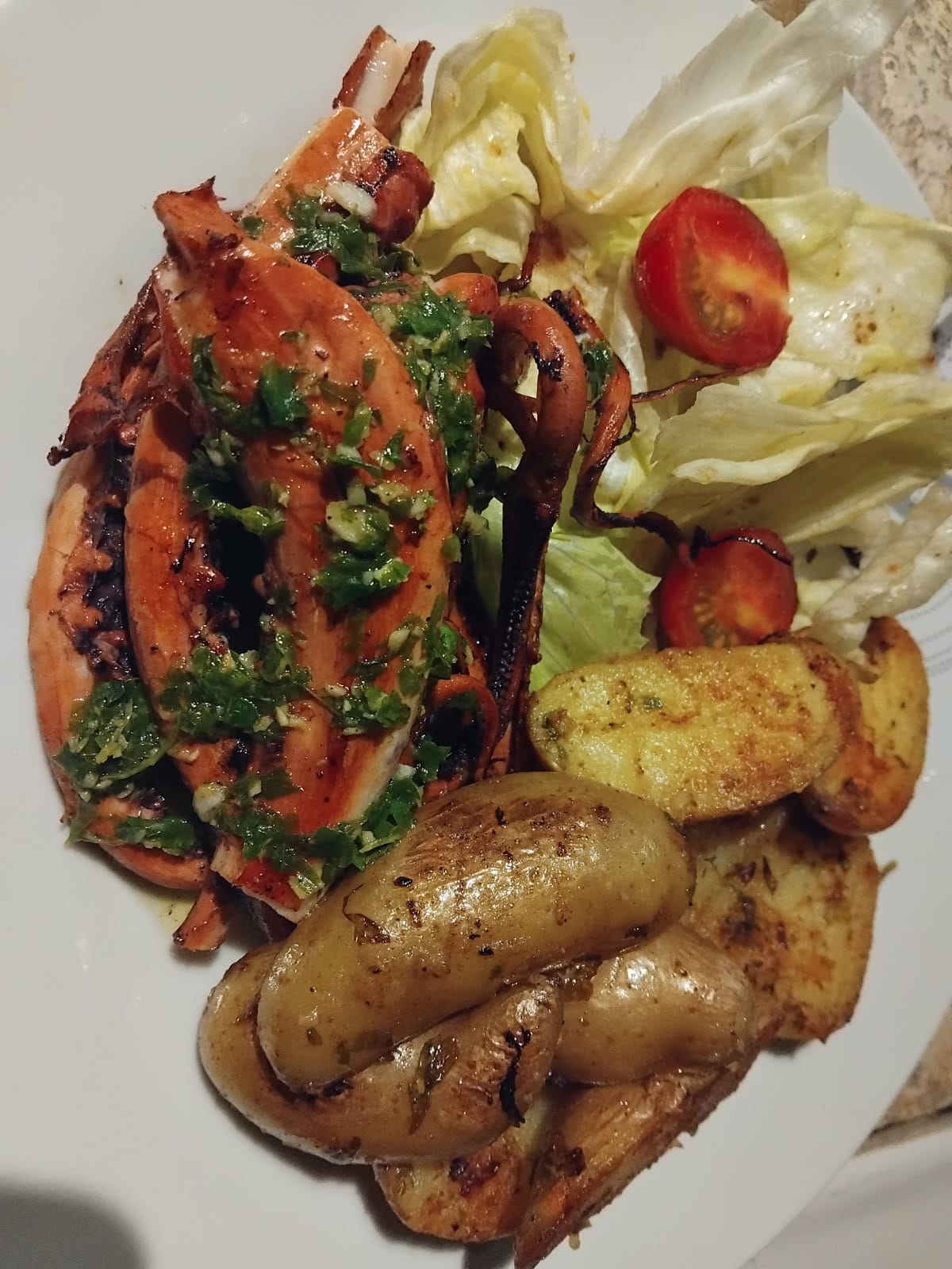 Poulpe à la plancha